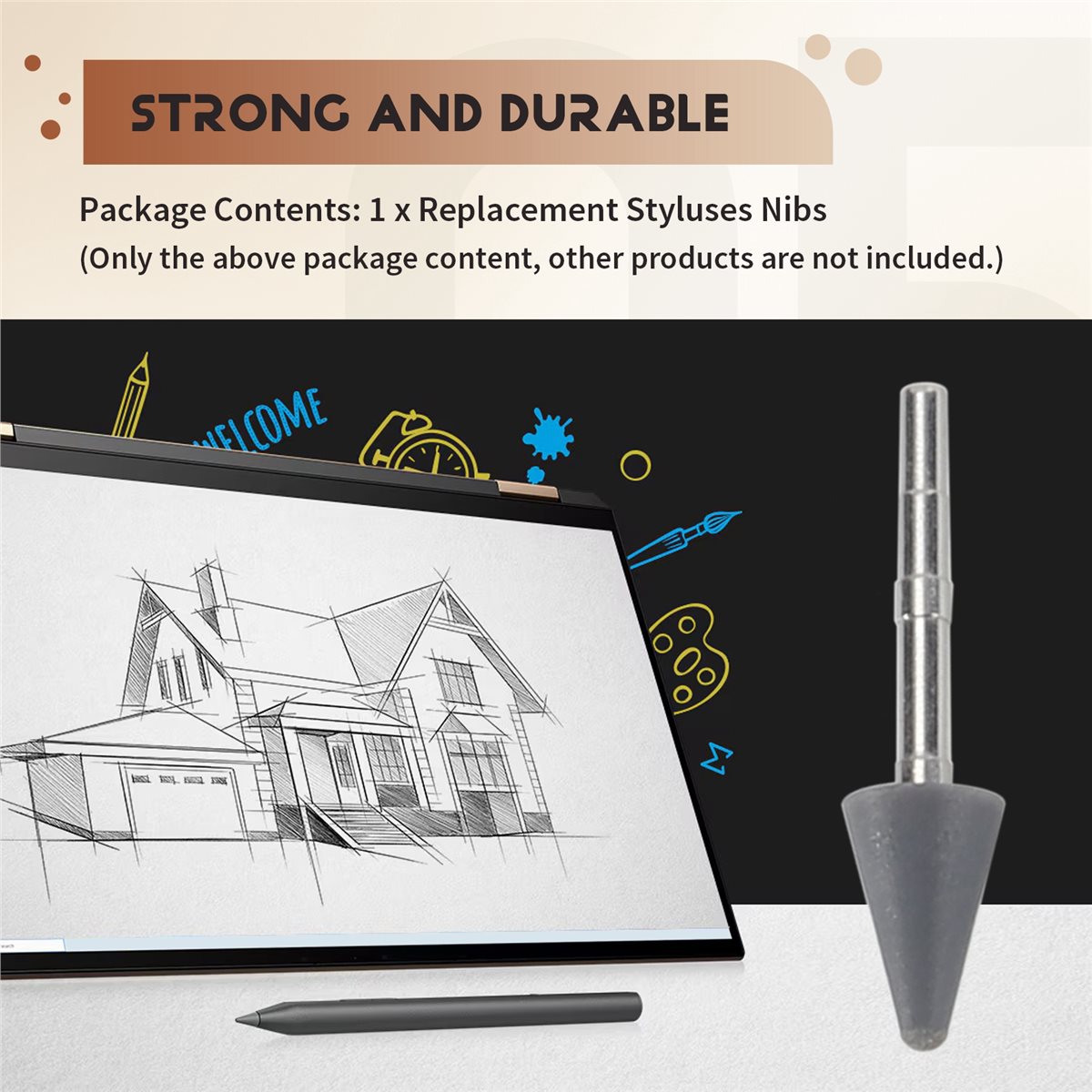 Stylus Replacement Tip - Active Phase Styluses Nibs Replacement for