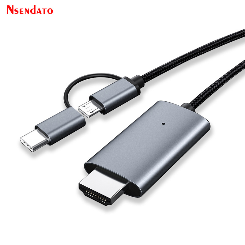 Hdmi Adapter Tablet - Mirascreen LD39 Wired 1080P HD Micro