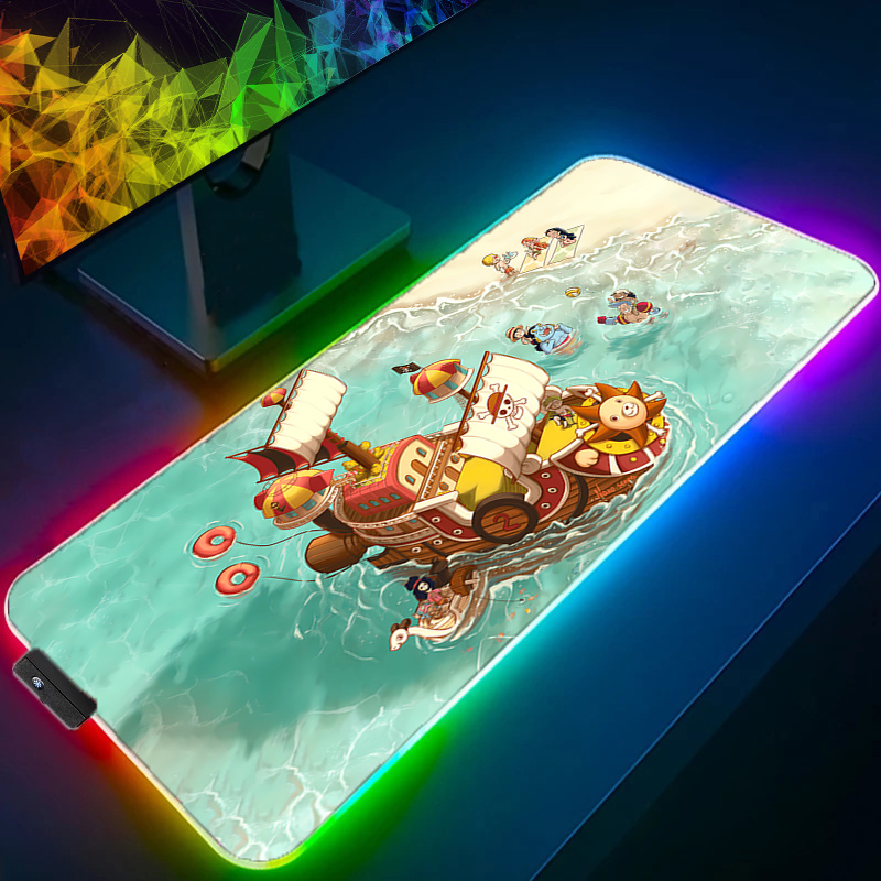 RGB LED Mouse Pad Office Desk  - Tablet Accessories For Gaming 评论和价格