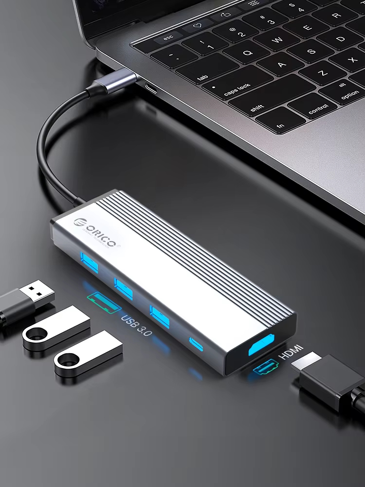 ORICO 5 in 1 USB C Hub Multipo - Hdmi Adapter Tablet 评论和价格
