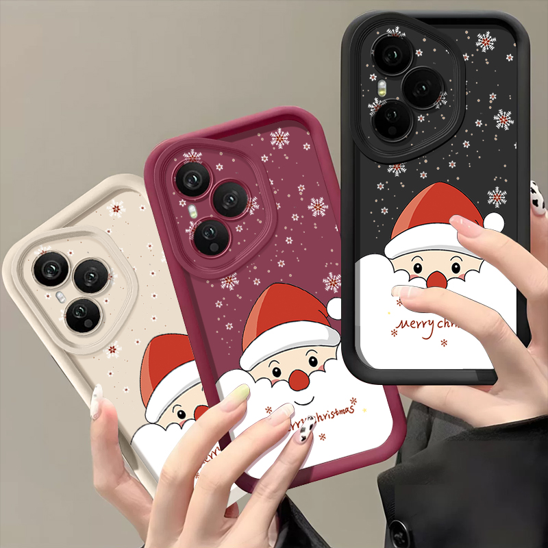 Cartoon Santa Claus TPU Phone  - Honor Tablet Accessories 评论和价格