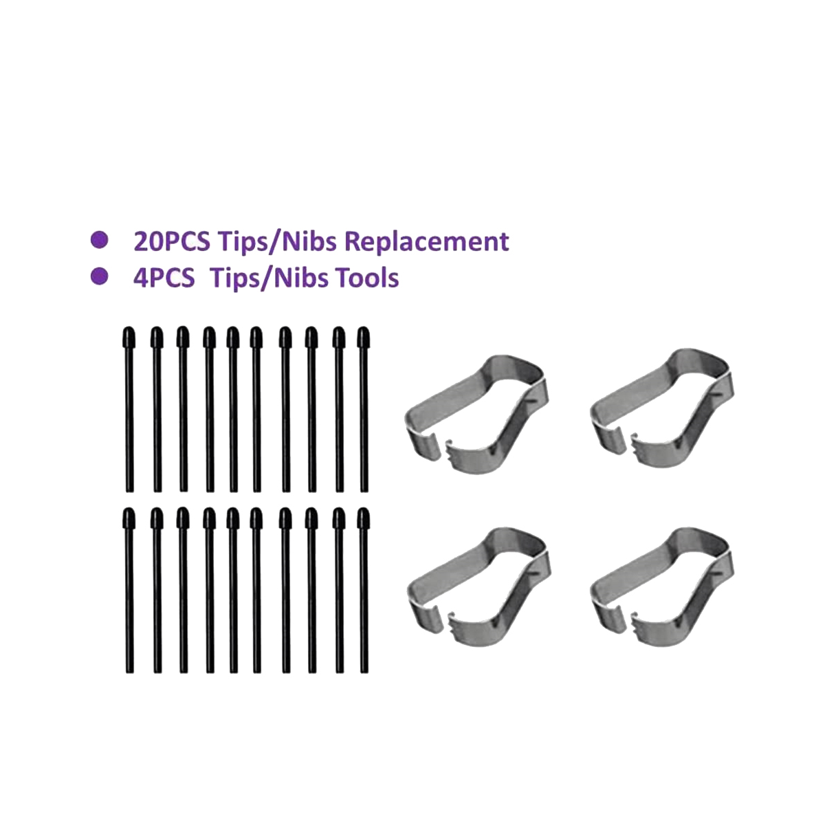 (20 Pack) Marker Pen Tips/Nibs - Stylus Replacement Tip 评论和价格