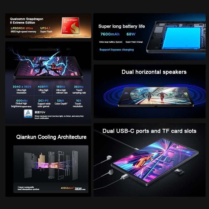 Original Lenovo Legion Y700 4t - Tablet Accessories For Gaming 评论和价格