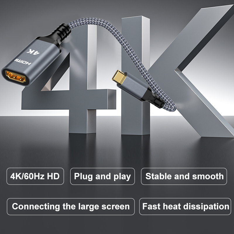 USB C to HDMI Adapter 4K@60Hz  - Hdmi Adapter Tablet 评论和价格