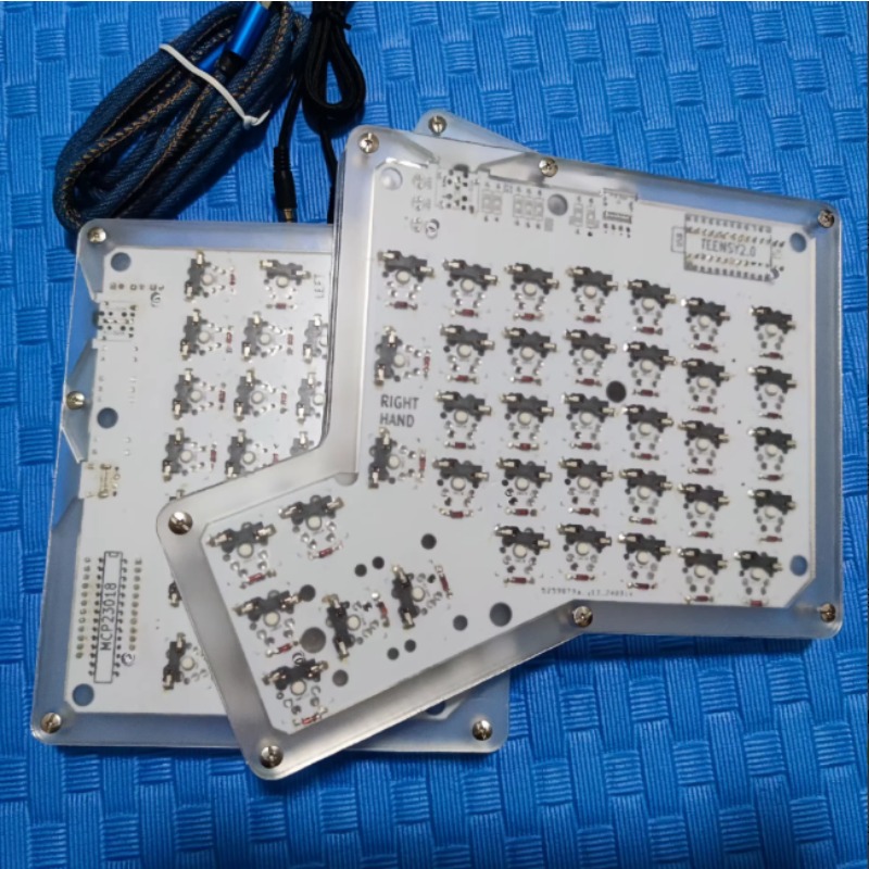 Ergodox Split Keyboard Kit Wir - Tablet Accessories 3D Print 评论和价格