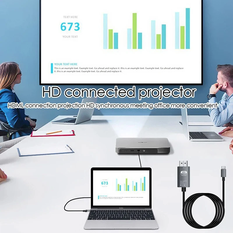4K USB C To HDMI Cable Type-C  - Hdmi Adapter Tablet 评论和价格