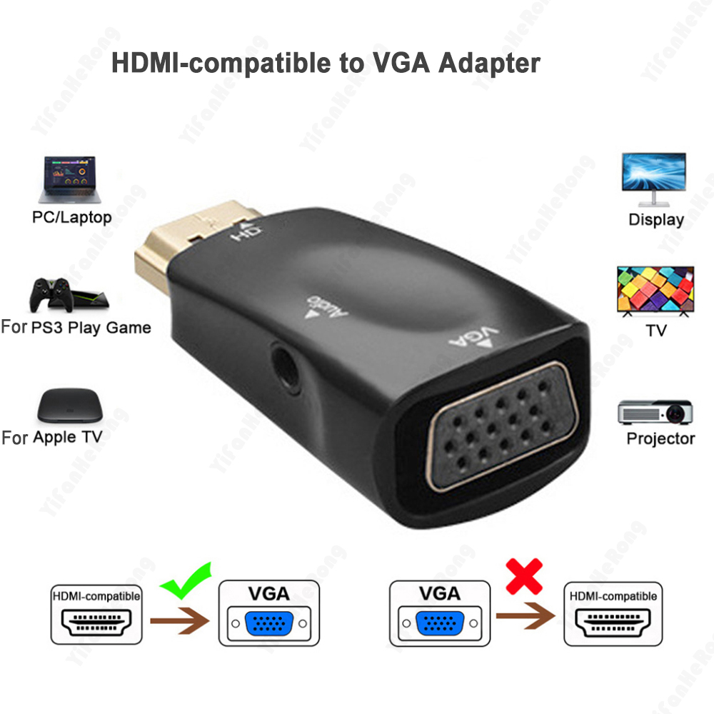 HD 1080P HDMI-compatible to VG - Hdmi Adapter Tablet 评论和价格