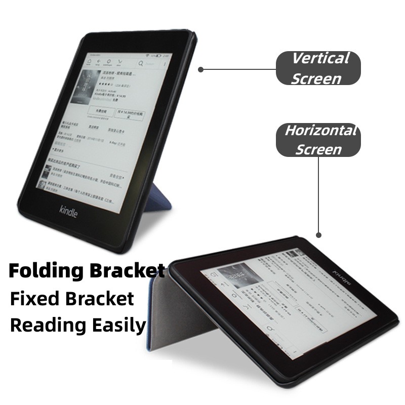 Folding Bracket Leather Kindle - Kindle Tablet Accessories 评论和价格