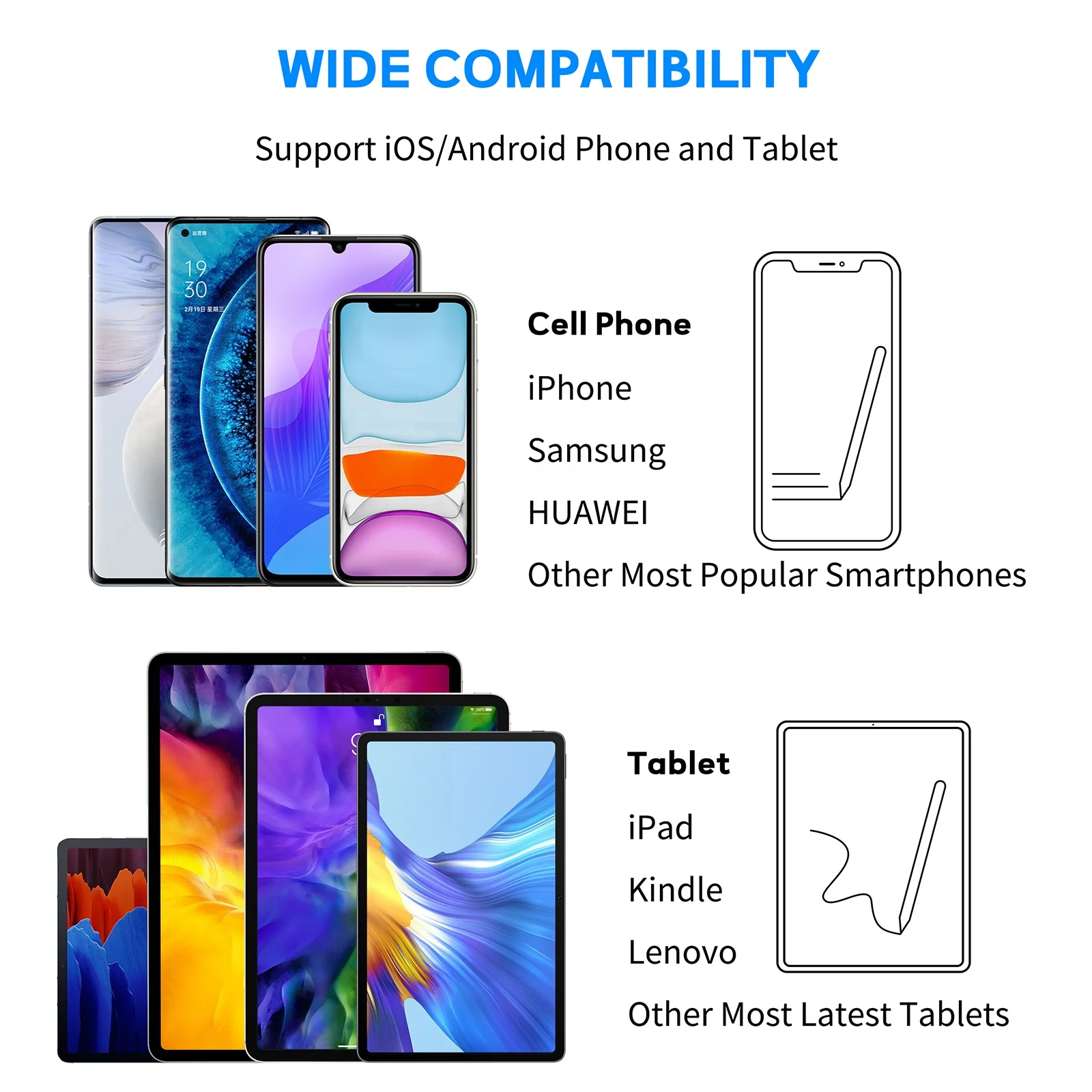 Basix Universal Touch Pen For  - Samsung Tablet Accessories Pen 评论和价格