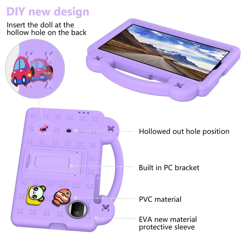 Cute Kids Tablet Funda For Hon - Honor Tablet Accessories 评论和价格